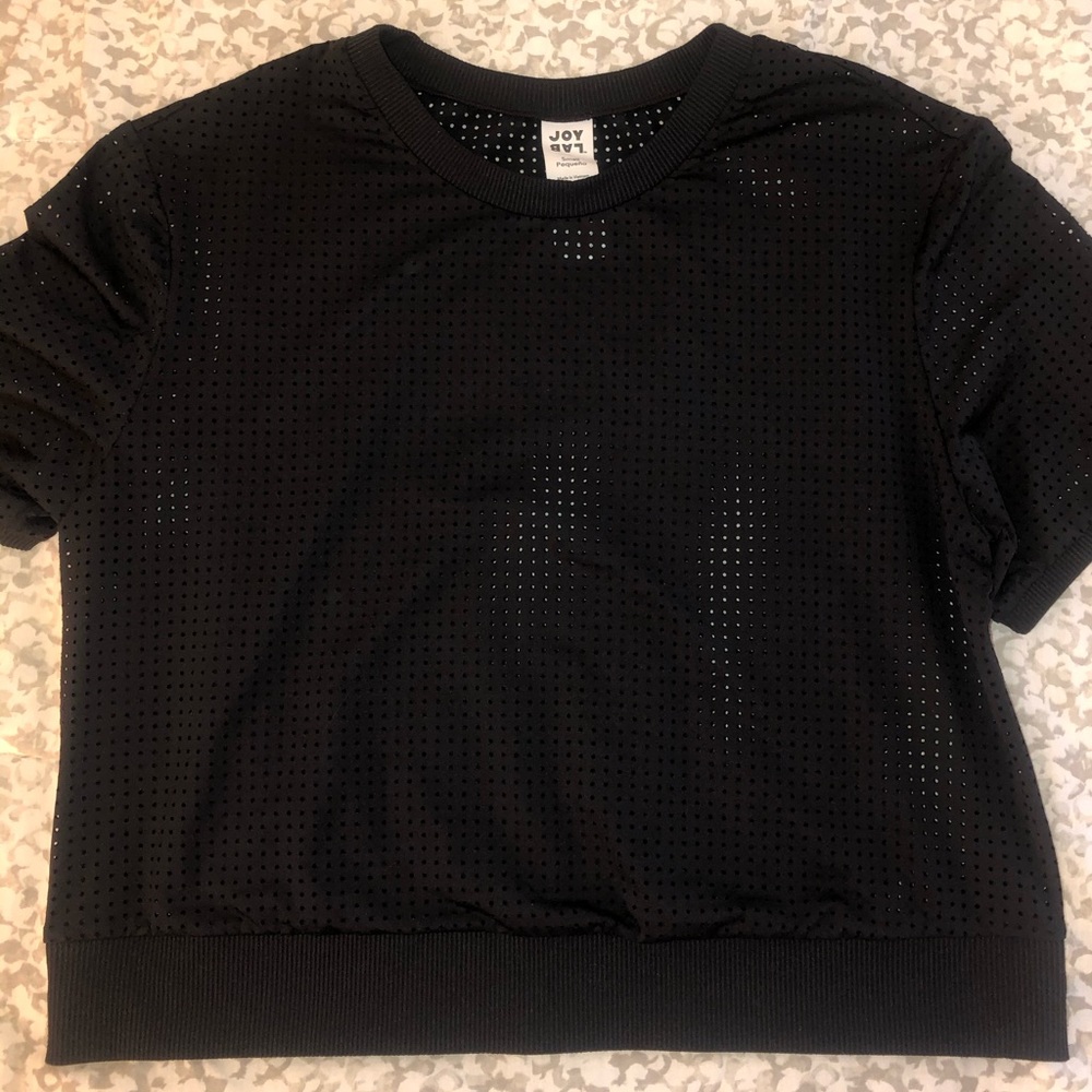 JoyLab Mesh Workout Top